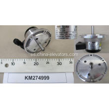 KM2749999 Tacogenerador para la máquina sin engranajes de ascensor Kone